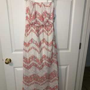NWT floral maxi dress